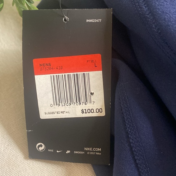 NWT Men's Denver Broncos KO Fleece Pants Therma NFL - Picture 5 of 8